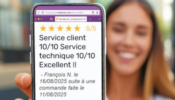 Maisonic.com : un site de confiance recommandé par nos clients