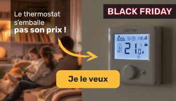 Black Friday : offre sur le thermostat sans fil connecté
