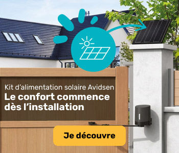 Découvrez notre nouveau kit solaire pour votre motorisation