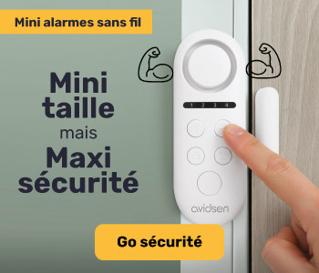 Mini alarmes : mini taille maxi s&eacute;curit&eacute;