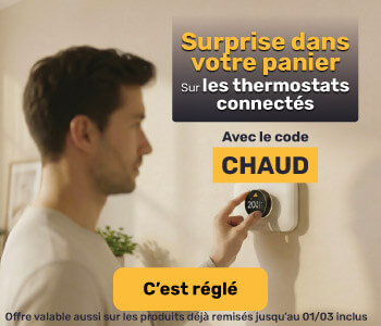 Surprise sur les thermostats connect&eacute;s avec le code CHAUD