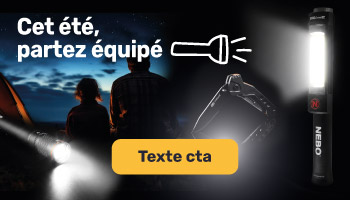 Equipez-vous pour le camping avec nos torches & couteaux multifonction