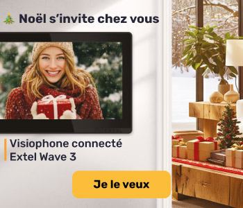 D&eacute;couvre le visiophone Extel Wave 3