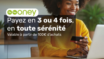 Profitez du paiement en 3 ou 4 fois