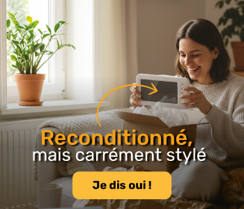 Découvrez nos produits reconditionnés : moins cher et performant