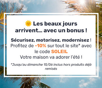 Beaux jours : -10% sur tout le site hors produits déjà remisés avec le code SOLEIL