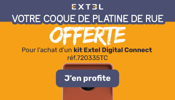 Votre coque de platine de rue offerte dans votre kit Visiophone Digital Connect + coque 