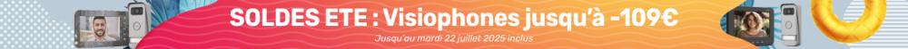 SOLDES : Visiophones jusqu'à -109€