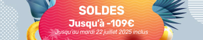 Soldes jusqu'à -109€