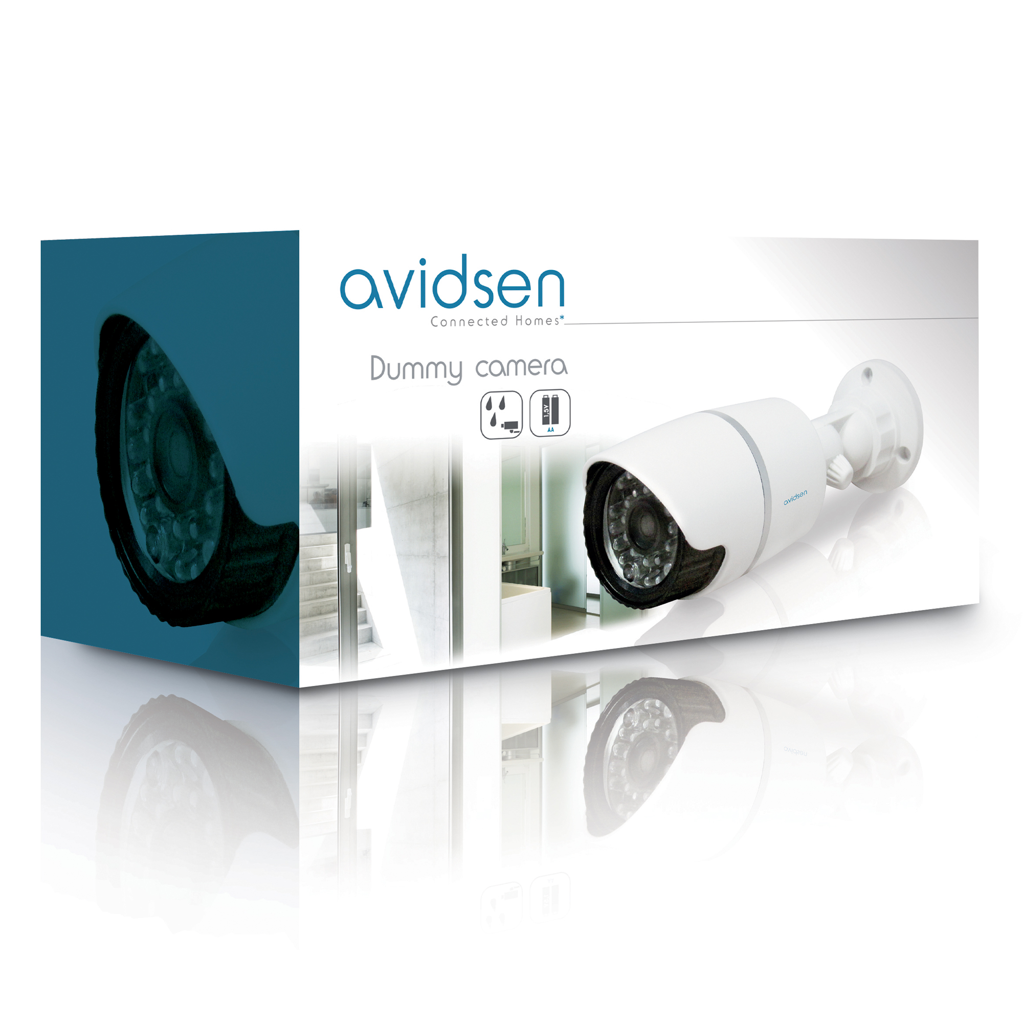 Contenu du kit caméra factice Avidsen