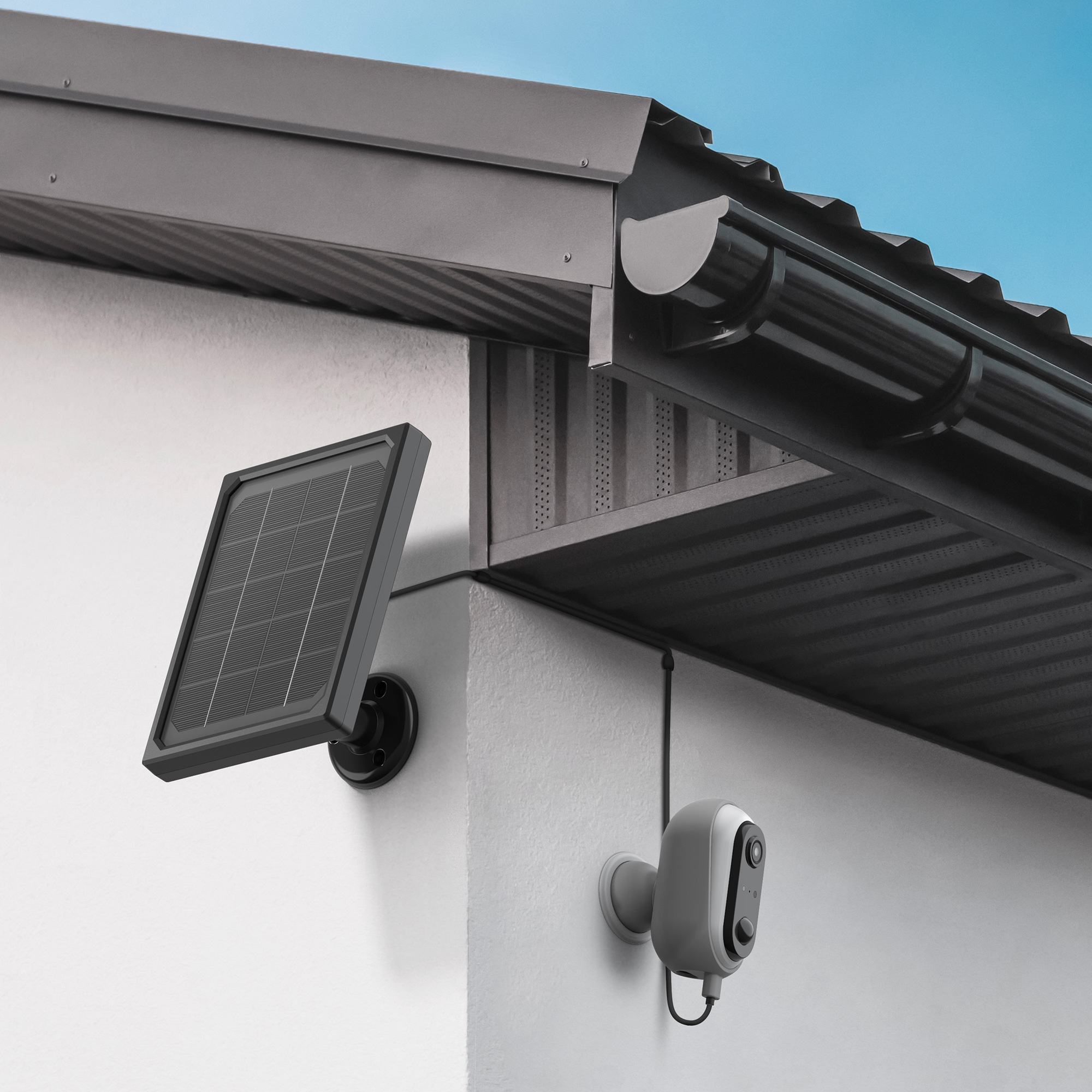Caméra extérieure solaire Home Cam Battery