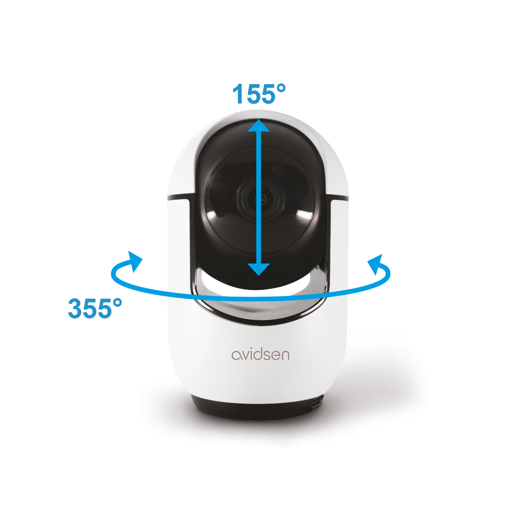 Caméra IP intérieure motorisée HomeCam Prim 2,5 K