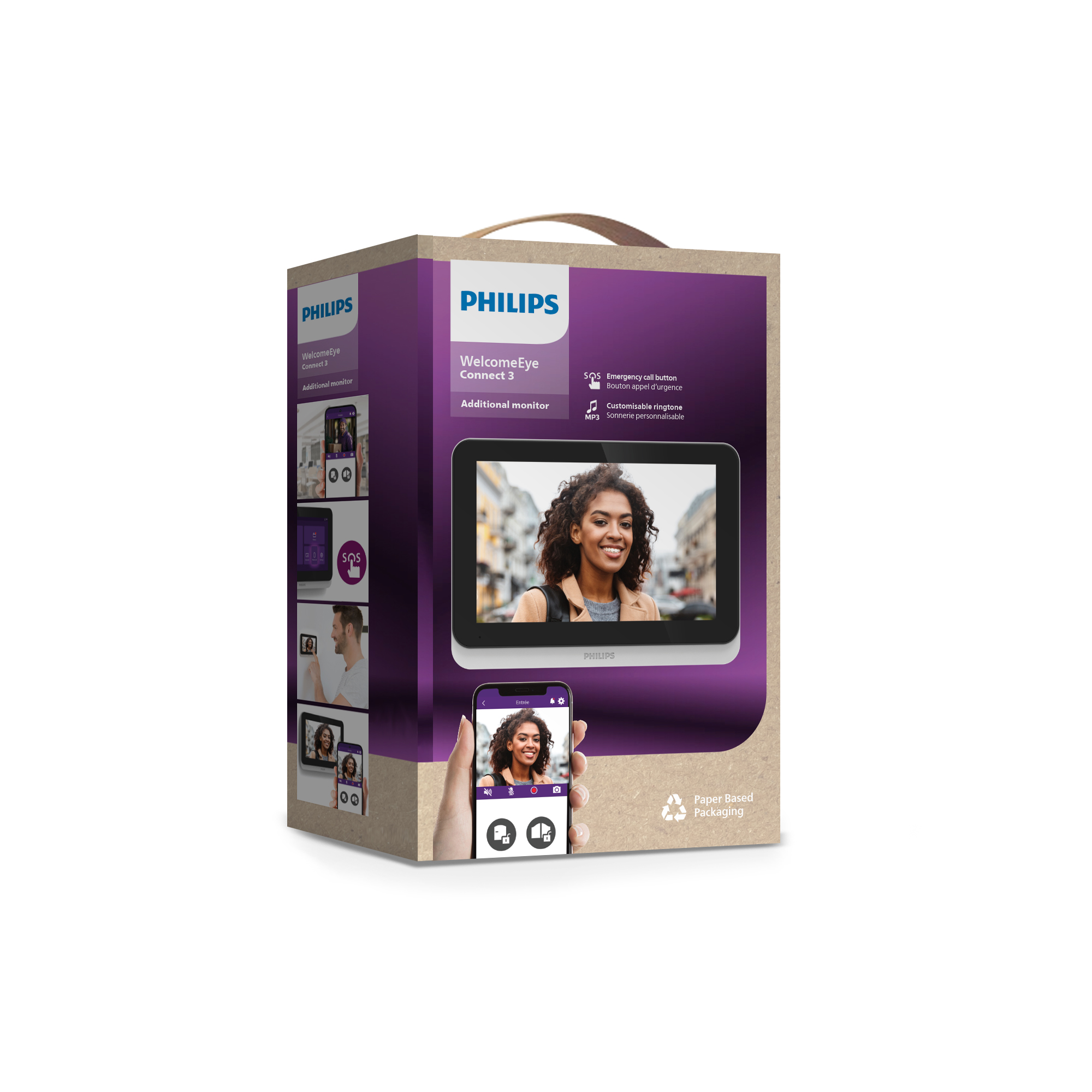Moniteur Philips WelcomeEye Connect 3
