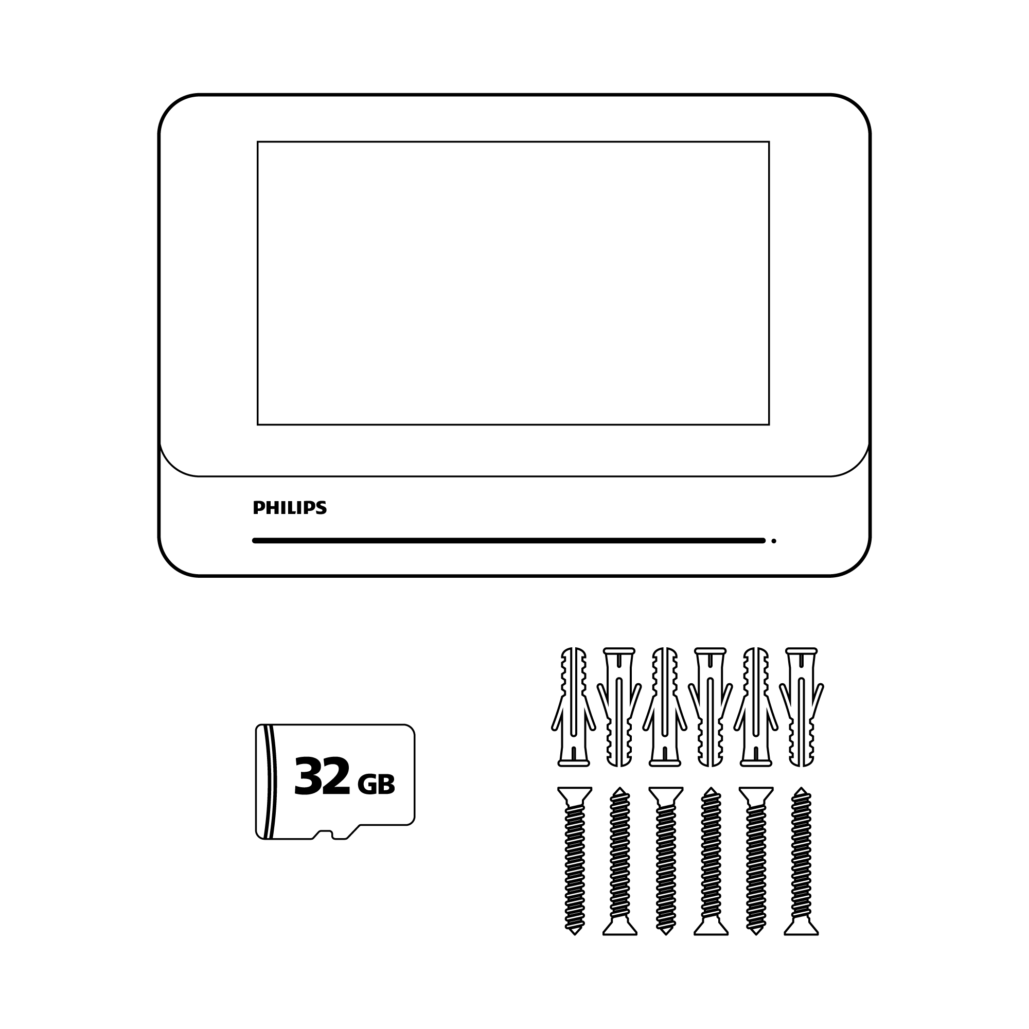 Moniteur Philips WelcomeHive Pro 2