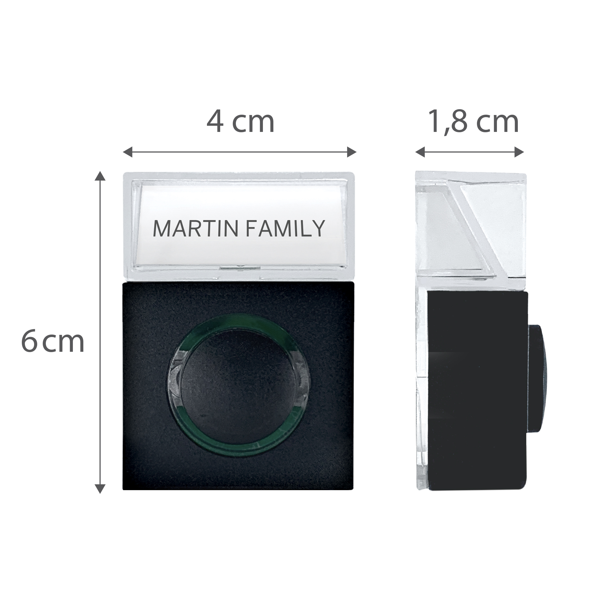 Bouton d'appel lumineux Extel