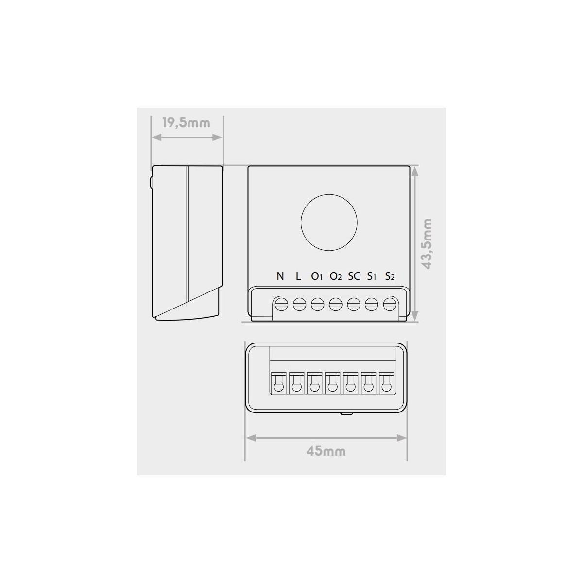 Dimension du module