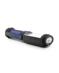 Lampe torche à LED multifonctions rechargeable - 2 modes d'éclairage - Avidsen - 103641