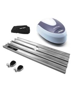Kit moteur garage Stromma : moteur + chaine + rails + 2 t&eacute;l&eacute;commandes