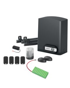 Motorisation connectée Avidsen Orea Connect avec batterie de secours pour portail coulissant de 4 m