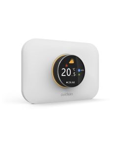 Thermostat connect&eacute; filaire pour chaudi&egrave;re et pompe &agrave; chaleur non r&eacute;versible - Avidsen HomeFlow Knob