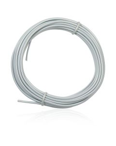 Câble téléphonique plat 25 mètres - 4 conducteurs - blanc - Extel - 402432