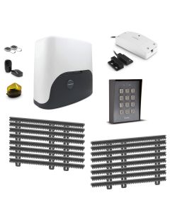 Motorisation connectée pour portail coulissant 8m Thomson + digicode