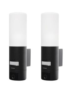 Lot de 2 Caméra IP extérieure - éclairage extérieur et détection de mouvement Thomson