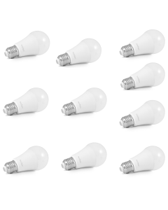 Lot de 10 ampoules connectées E27 - 9 W / 820 lumen - Avidsen Home