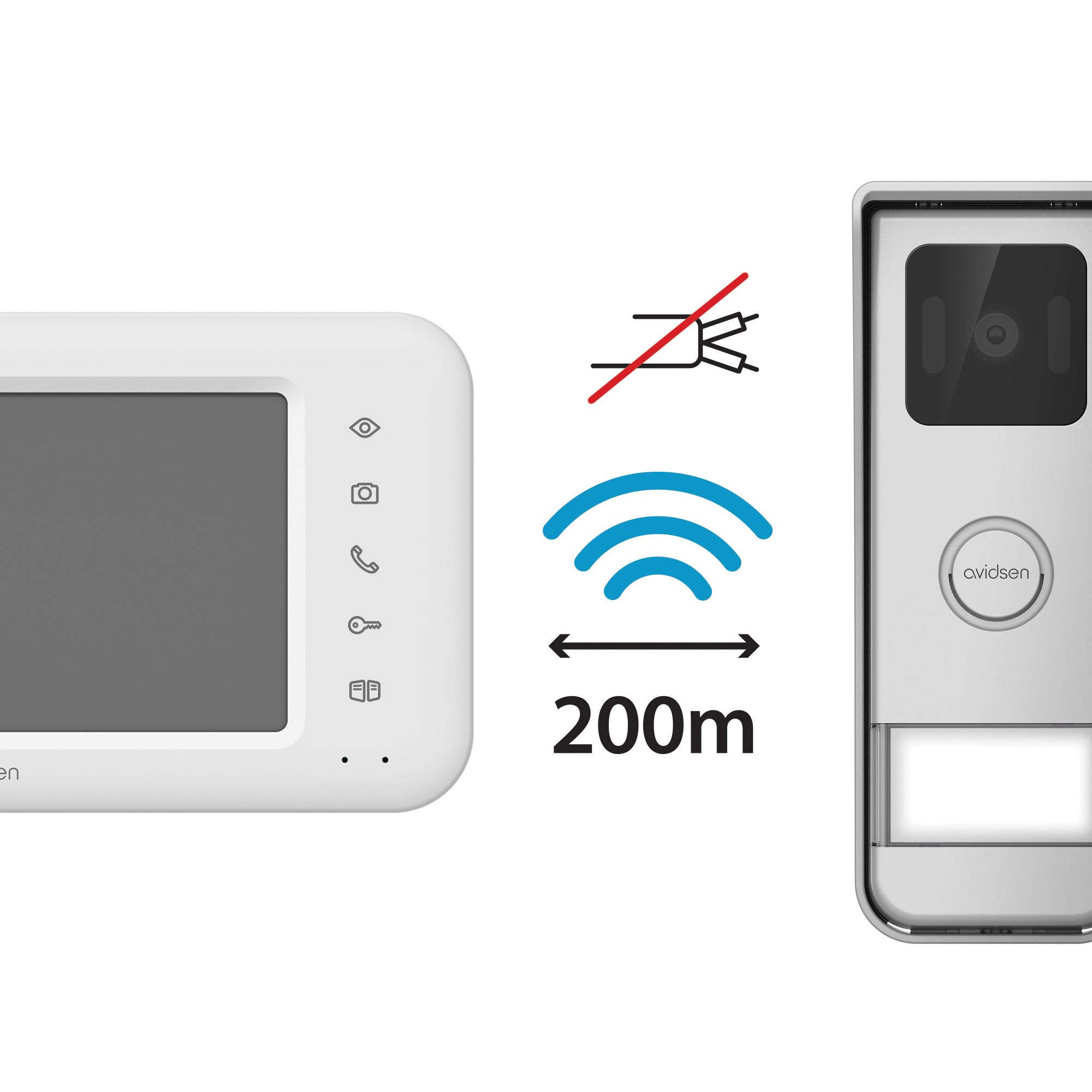 Elia Solar Wave est un visiophone facile à installer