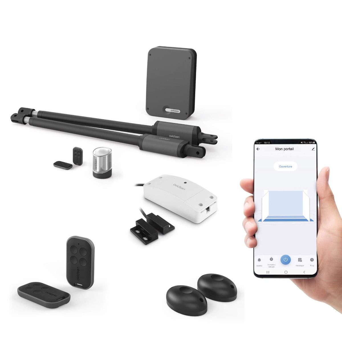 Un kit complet connecté