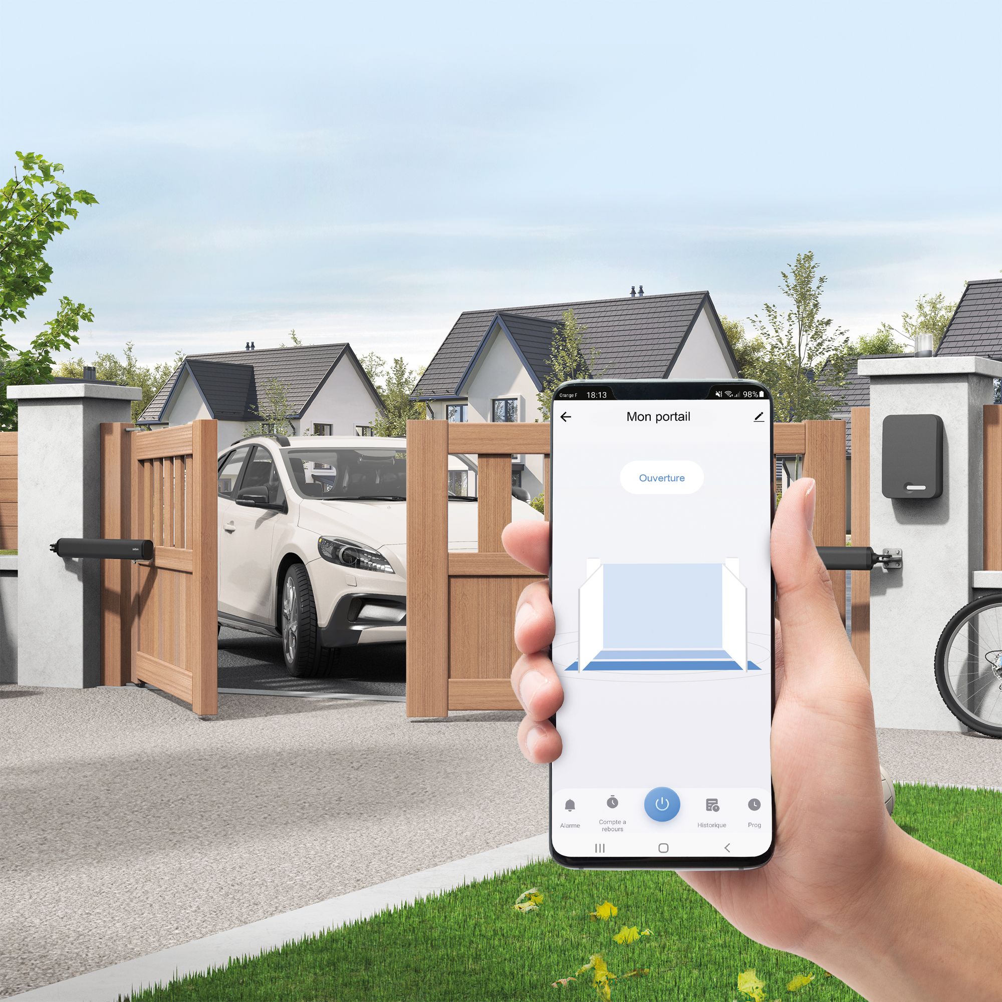 Contrôlez l'accès à votre domicile depuis votre smartphone