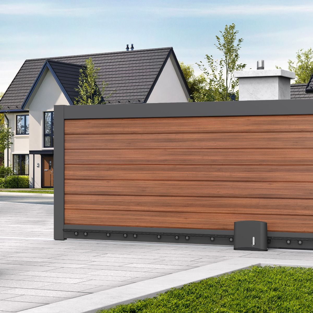 Le moteur de portail Zenia 250 est compatible avec les portails du marché
