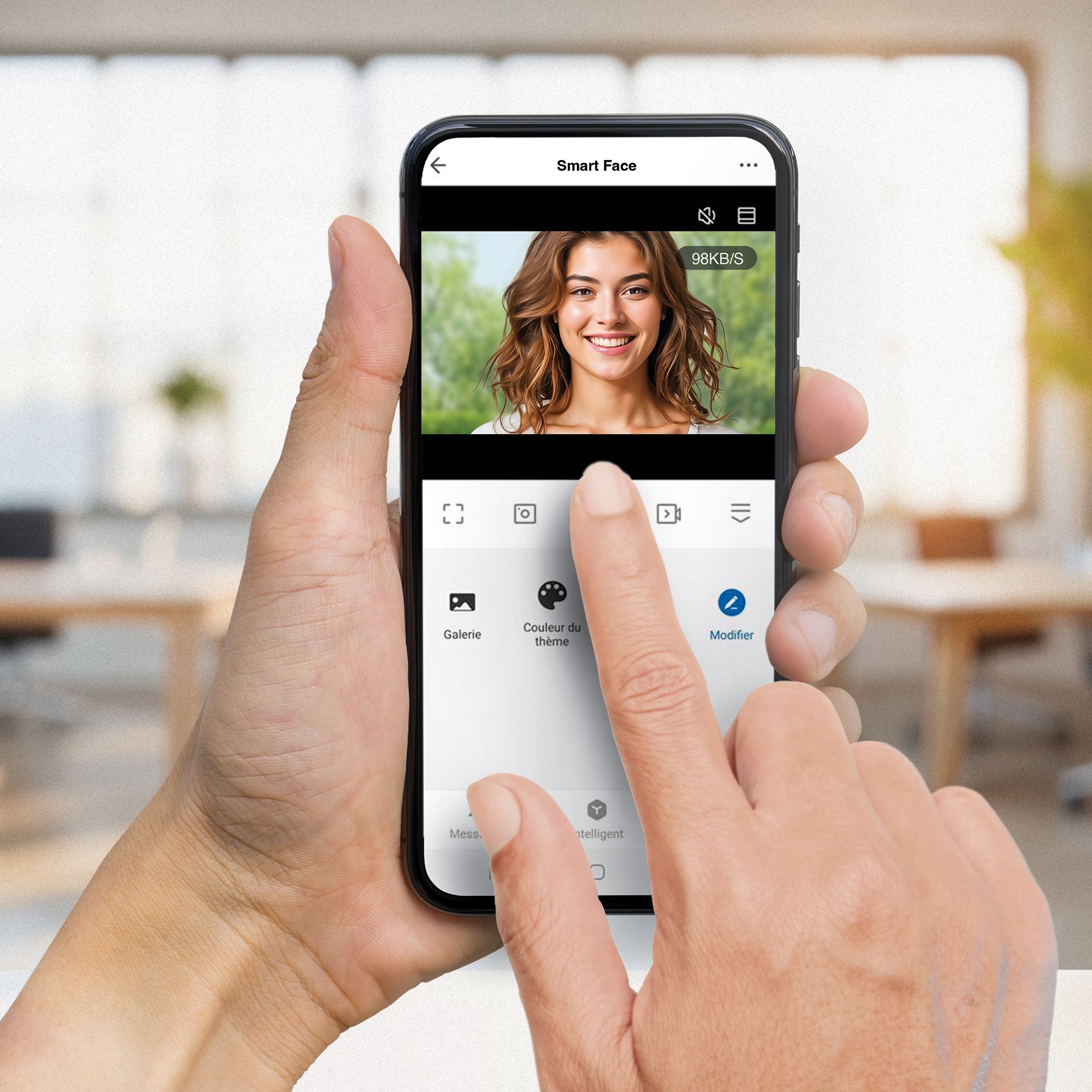 Visiophone connecté : votre smartphone devient votre moniteur à distance