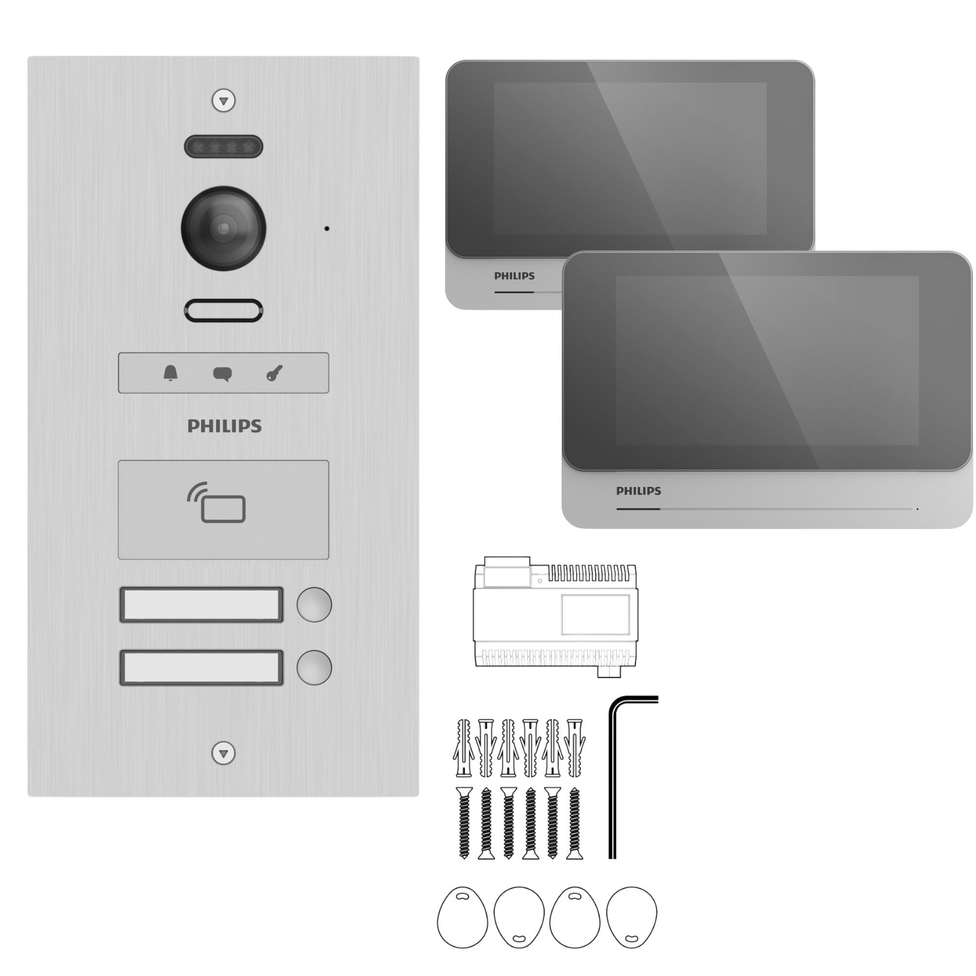 Kit complet pour 2 appartements ou 2 bureaux professionnel