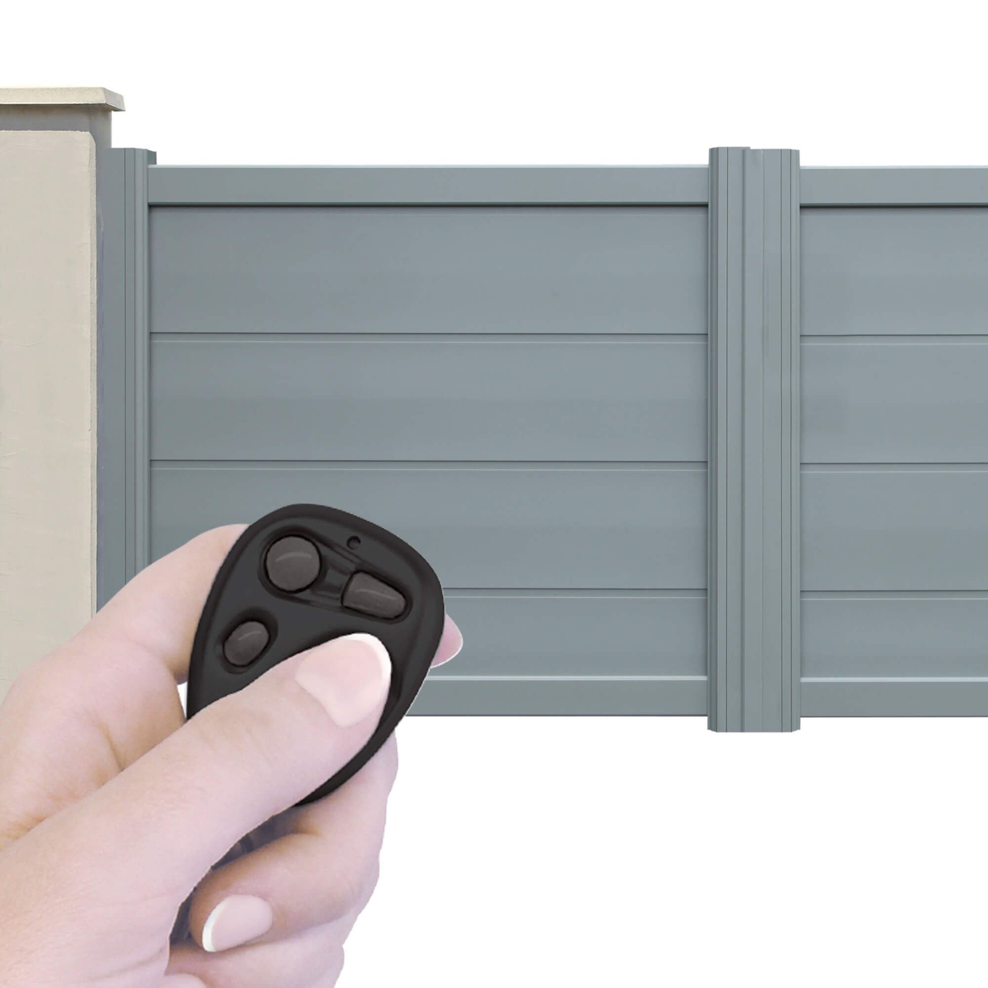 Confort et sécurité avec ce moteur de portail à battants