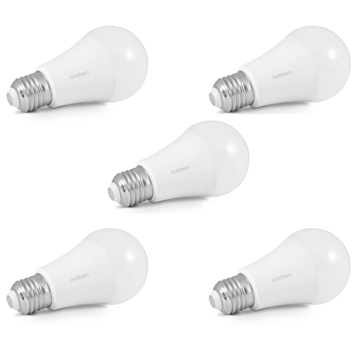 Lot de 5 ampoules connectées E27