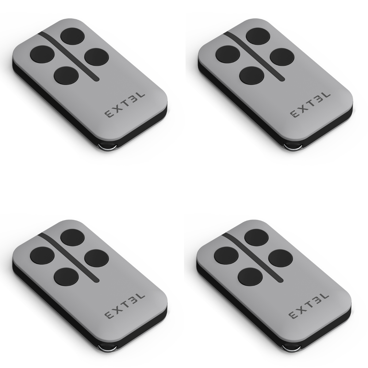 Lot de 4 télécommandes Extel Umii