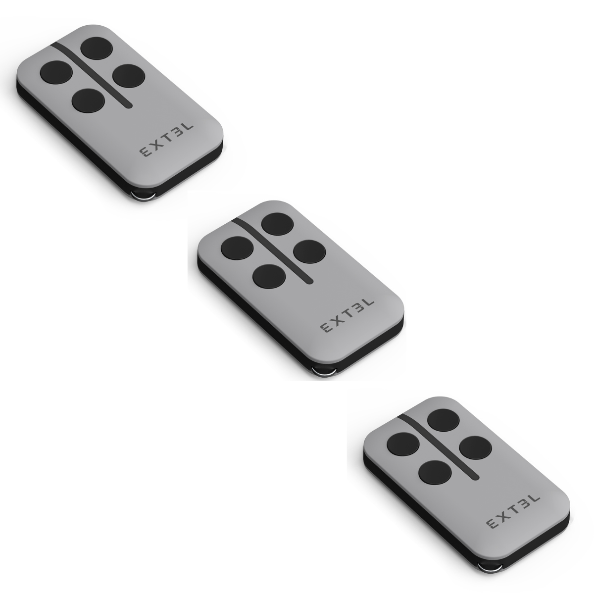 Lot de 3 télécommandes Extel Umii