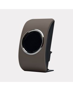 Carillon sans fil Loobs touch portée 200 m. mobile 6 sonneries au choix volume réglable IP44 coloris brun taupe - Extel - 081733