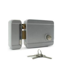 Serrure électrique réversible à mémoire mécanique interphone bouton clé - Avidsen - 102255
