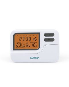 Thermostat programmable filaire pour chauffage ou climatisation - Avidsen - reconditionné