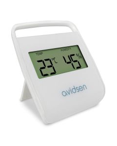 Détecteur de température et d'humidité usage intérieur - Avidsen - 107240