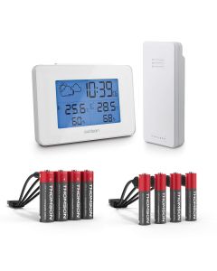 Station météo rétroéclairée + piles