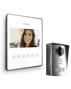 Visiophone extra plat LUTA 2+ Blanc