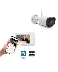 Kit connecté Visiophone Elia Smart + Caméra pour extérieur Avidsen Home