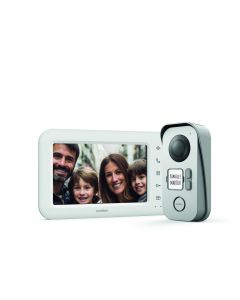 Visiophone filaire - compatible 2 familles avec double commande - Elia 2 Families - Avidsen - 112303