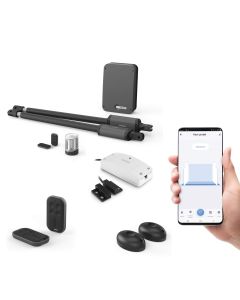 Kit Motorisation connectée pour portail à battants - Styrka 310 + photocellules + 2 télécommandes supp. 