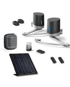 Motorisation Solaire pour portail battants Avidsen ORANE SE+ Digicode + 2 télécommandes supplémentaires (3 en tout)