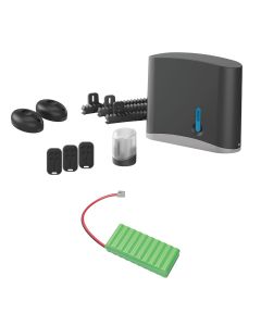 Motorisation Avidsen Zenia SE pour portail coulissant avec batterie de secours