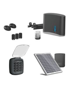 Motorisation solaire  Avidsen Zenia SE avec digicode pour portail coulissant